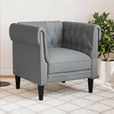 Fauteuil Chesterfield-Stijl Stof