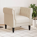 Fauteuil Chesterfield-Stijl Stof