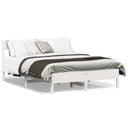 Bedframe Met Hoofdbord Massief Grenenhout