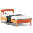 Bedframe Met Hoofdbord Massief Grenenhout