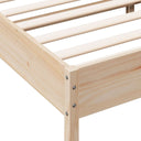 Bedframe Massief Grenenhout