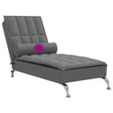 Massage Chaise Longue Met Bolster Stof