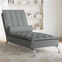 Massage Chaise Longue Met Bolster Stof