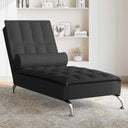 Massage Chaise Longue Met Bolster Stof