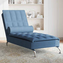 Massage Chaise Longue Met Bolster Stof