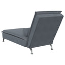 Massage Chaise Longue Met Bolster Fluweel