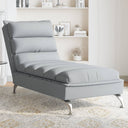 Chaise Longue Met Kussens Stof