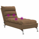 Massage Chaise Longue Met Kussens Stof