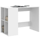 Bureau 102X50X75 Cm Bewerkt Hout