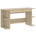 Bureau 140X50X75 Cm Bewerkt Hout Kleurig