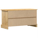 Tv-Meubel Corona 100X40X52 Cm Massief Grenenhout