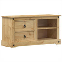 Tv-Meubel Corona 100X40X52 Cm Massief Grenenhout