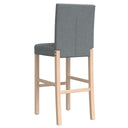 Barstoelen 2 St Massief Rubberhout En Stof