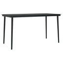 5-Delige Tuinset Met Kussens Poly Rattan