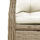 5-Delige Tuinset Met Kussens Poly Rattan