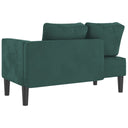 Chaise Longue Met Kussens Fluweel