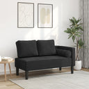 Chaise Longue Met Kussens Fluweel