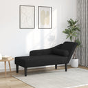 Chaise Longue Met Kussens Stof Kleurig