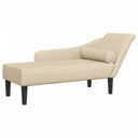 Chaise Longue Met Kussens Stof Kleurig