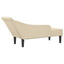 Chaise Longue Met Kussens Stof Kleurig