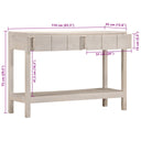 Wandtafel Massief Mangohout