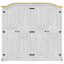 Kledingkast Corona 194X52X186 Cm Massief Grenenhout