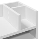 Bureau Organiser 44,5X24X25 Cm Bewerkt Hout