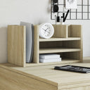 Bureau Organiser 44,5X24X25 Cm Bewerkt Hout