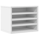 Bureau Organiser 36X26X29,5 Cm Bewerkt Hout