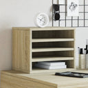 Bureau Organiser 36X26X29,5 Cm Bewerkt Hout