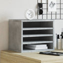 Bureau Organiser 36X26X29,5 Cm Bewerkt Hout