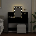 Kaptafel Met Led-Verlichting 100X40X130 Cm