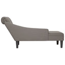 Chaise Longue Met Kussen En Rechterarmleuning Stof