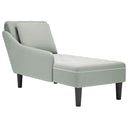 Chaise Longue Met Kussen&Rechterarmleuning Fluweel