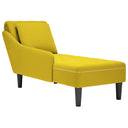 Chaise Longue Met Kussen&Rechterarmleuning Fluweel