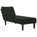 Chaise Longue Met Rechterarmleuning Fluweel Kleurig