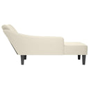 Chaise Longue Met Rechterarmleuning Fluweel Kleurig