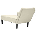 Chaise Longue Met Rechterarmleuning Fluweel Kleurig