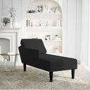 Chaise Longue Met Kussen En Rechterarmleuning Fluweel