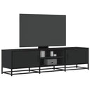 Tv-Meubel 120X35X41 Cm Bewerkt Hout En Metaal