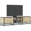 Tv-Meubel 120X35X41 Cm Bewerkt Hout En Metaal