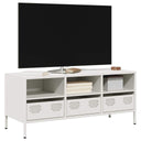 Tv-Meubel 101,5X39X43,5 Cm Koudgewalst Staal