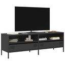 Tv-Meubel 202X39X43,5 Cm Koudgewalst Staal