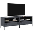 Tv-Meubel 202X39X43,5 Cm Koudgewalst Staal