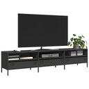 Tv-Meubel 202X39X43,5 Cm Koudgewalst Staal