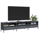 Tv-Meubel 202X39X43,5 Cm Koudgewalst Staal