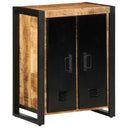 Dressoir 55X35X70 Cm Massief Ruw Mangohout