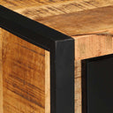Dressoir 55X35X70 Cm Massief Ruw Mangohout
