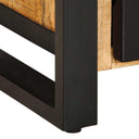 Dressoir 55X35X70 Cm Massief Ruw Mangohout
