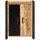 Dressoir 55X35X70 Cm Massief Ruw Mangohout